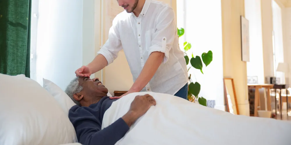Caring for a bedridden patient: preventing bed sores